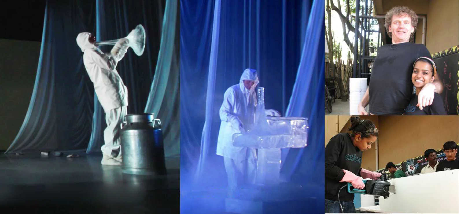 Ice musical instruments