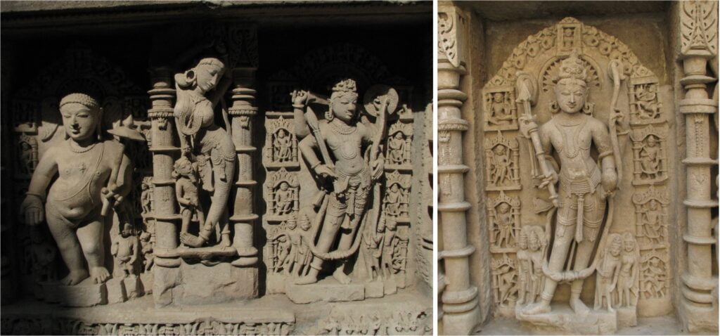 Indian transitional stone temple sculpture of Gujarat