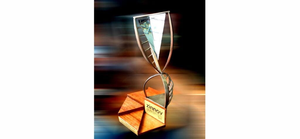Trophy design for Zinnov awards