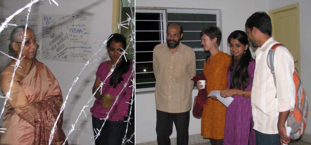 Engaging art installation about mindless thoughts